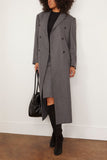 Loulou Studio Coats Zeno Coat in Grey Loulou Studio Zeno Coat in Grey