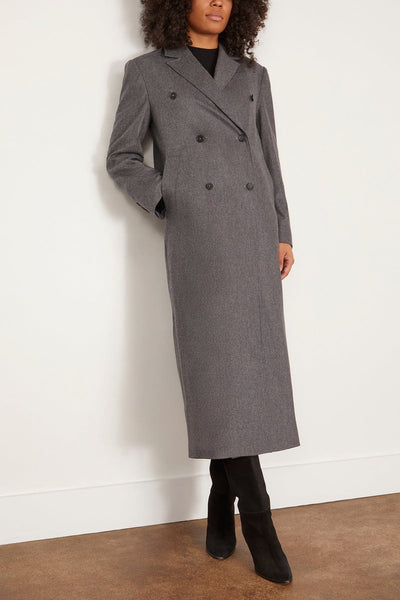 Loulou Studio Coats Zeno Coat in Grey Loulou Studio Zeno Coat in Grey