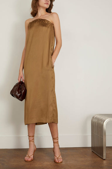 Loulou Studio Dresses Long Dress in Brown Loulou Studio Long Dress in Brown