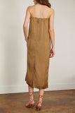 Loulou Studio Dresses Long Dress in Brown Loulou Studio Long Dress in Brown
