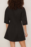 Apiece Apart Luz Mini Dress in Black