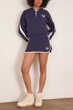 Tanya Taylor Maria Pullover in Maritime Blue
