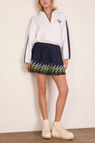 Tanya Taylor Maria Pullover in Optic White