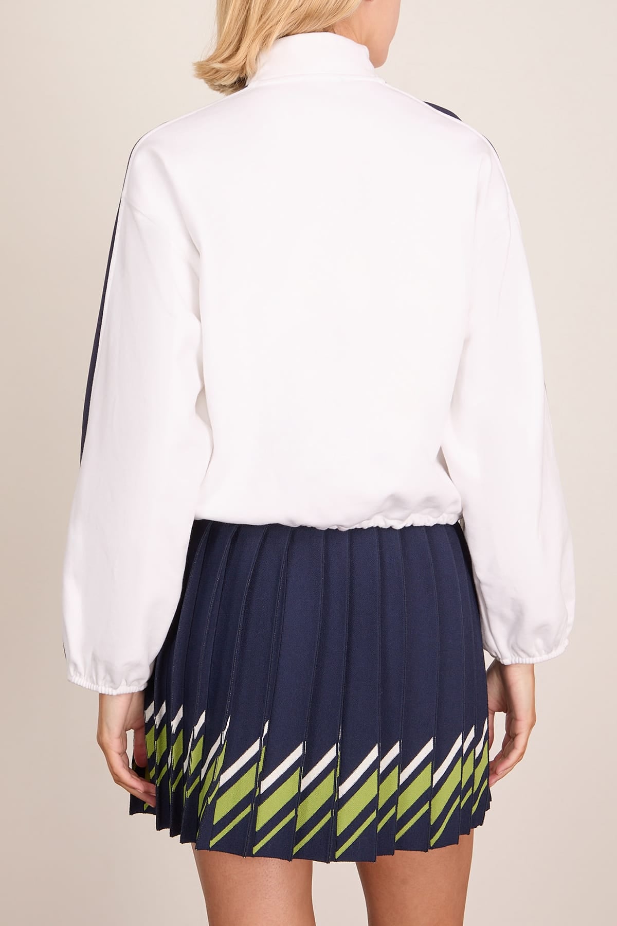 Tanya Taylor Maria Pullover in Optic White