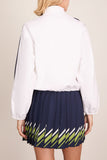 Tanya Taylor Maria Pullover in Optic White