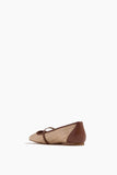 Marion Parke Ballet Flats Ballet Flat in Luggage/Natural Marion Parke Ballet Flat in Luggage/Natural