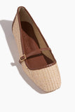 Marion Parke Ballet Flats Ballet Flat in Luggage/Natural Marion Parke Ballet Flat in Luggage/Natural