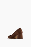 Block Heel Pump 60 in Mocha