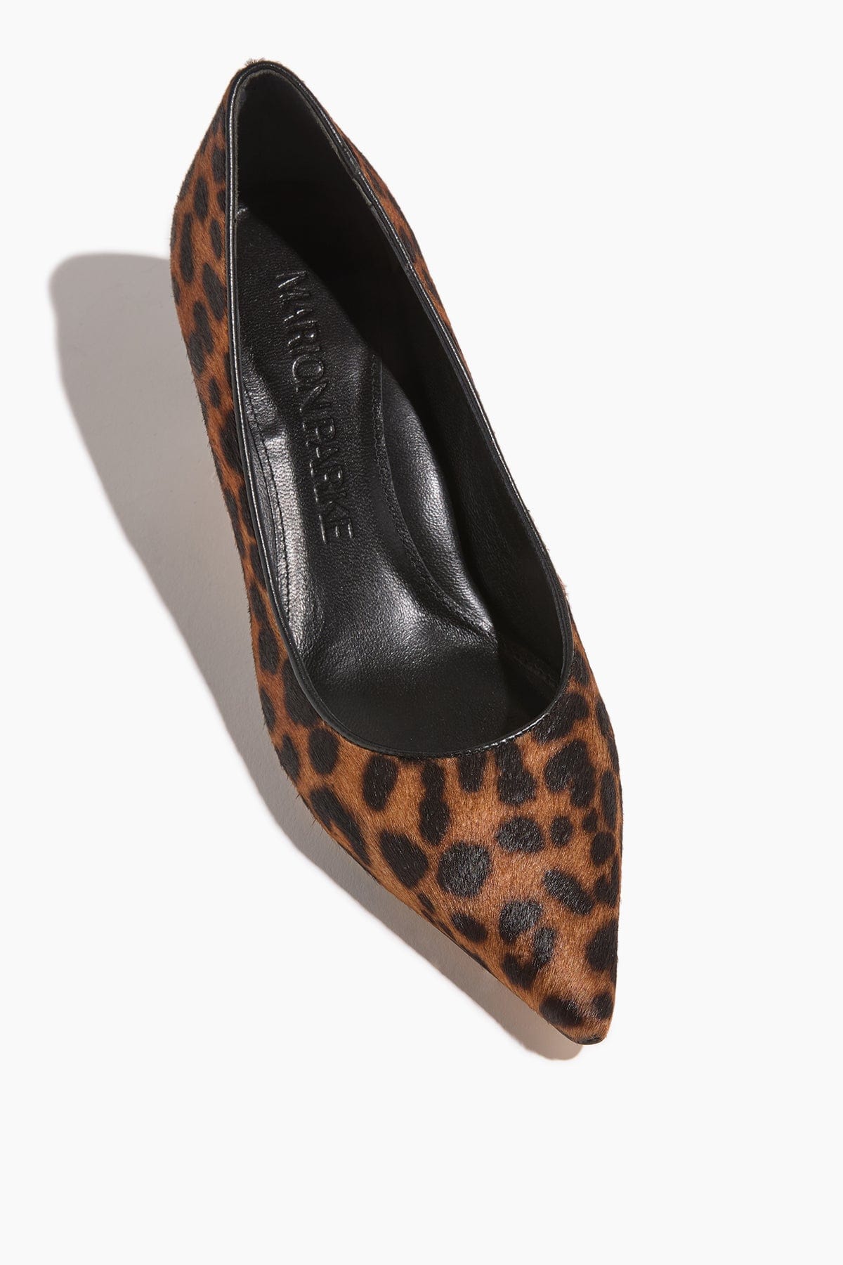 Marion Parke Flared Kitten Heel Pump in Leopard