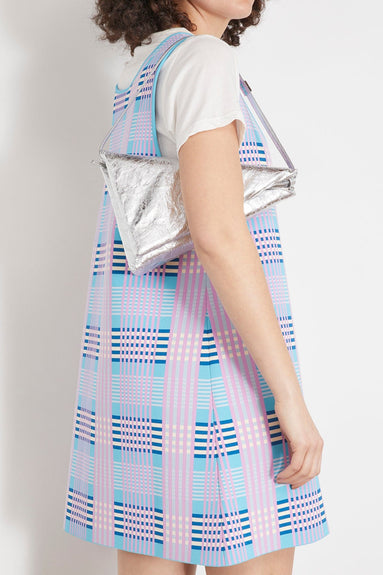 Marni Shoulder Bags Prisma Triangle Bag in Silver Marni Prisma Triangle Bag in Silver