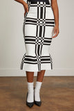 Marni Skirts Skirt in Black/White Check Marni Skirt in Black/White Check