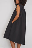 Marni Casual Dresses Sleeveless Cotton Cady Dress in Black Marni Sleeveless Cotton Cady Dress in Black