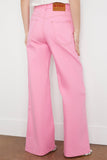 Marni Jeans Wide Leg Jeans in Pink Clematis