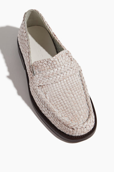 Marni Loafers Bambi Mocassin Loafer in Lily White Wandler Bambi Mocassin Loafer in Lily White
