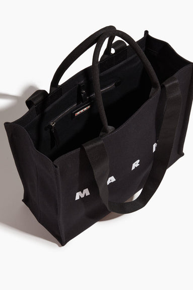 Marni Tote Bags Bey Canvas Tote in Black Marni Bey Canvas Tote in Black
