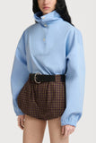 Marni Blouse in Iris Blue