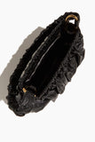 Marni Gathered Clutch in Black