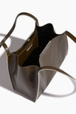 Marni Cresta East West Small Tote Bag in Deep Sage