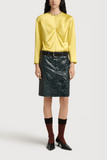 Marni Midi Skirt in Dark Petrol