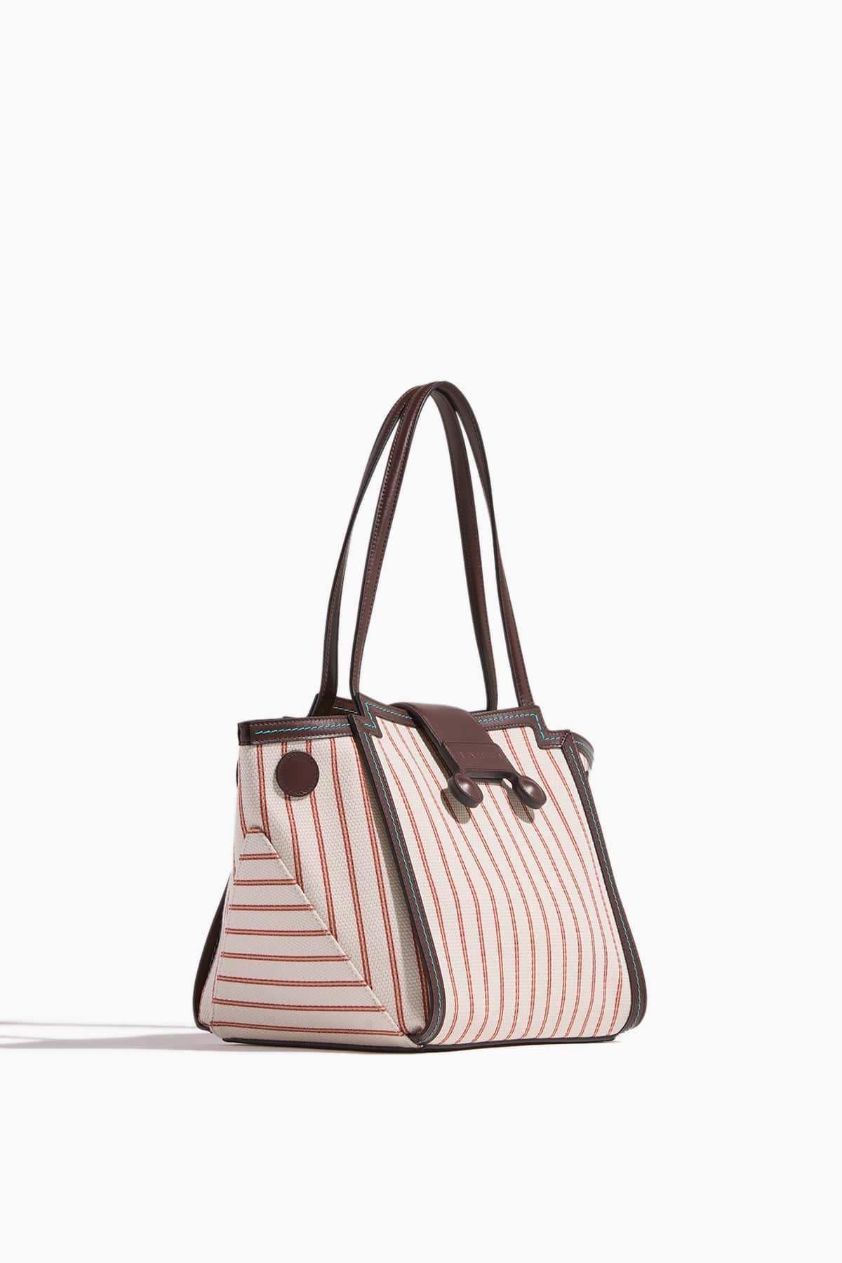 Marni Shoulder Bags Mini Riviera Bag in Hot Red/Lily White Marni Mini Riviera Bag in Hot Red/Lily White