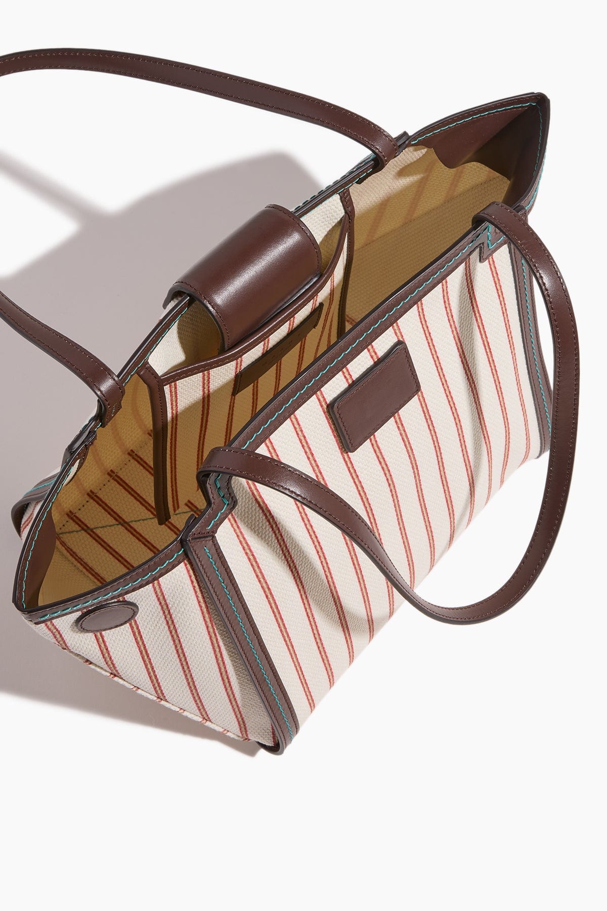 Marni Shoulder Bags Mini Riviera Bag in Hot Red/Lily White Marni Mini Riviera Bag in Hot Red/Lily White