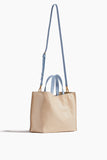 Marni Museo Soft EW Small Tote Bag in Shell/Moca/Lake – Hampden