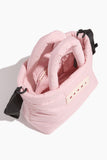 Marni Nylon Puff Small Tote Bag in Cinder Rose