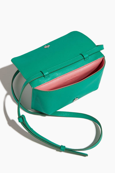 Marni Cross Body Bags Pochette Flat Bag in Sea Green Marni Pochette Flat Bag in Sea Green