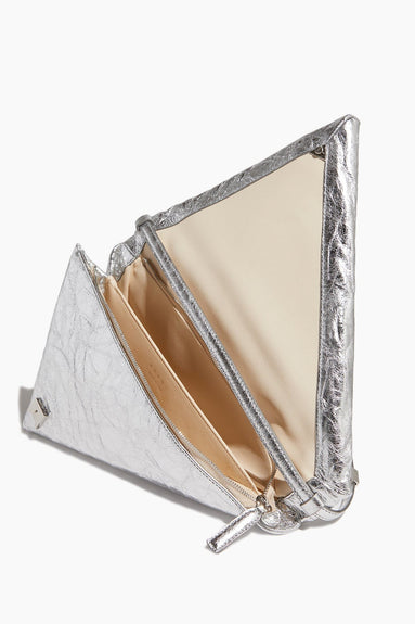 Marni Handbags Shoulder Bags Prisma Triangle Bag in Silver Marni Prisma Triangle Bag in Silver