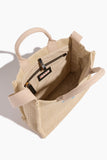 Marni Tote Bags Raffia Small Tote Bag in Silk White Marni Raffia Small Tote Bag in Silk White