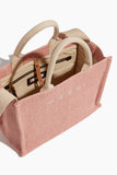 Marni Handbags Top Handle Bags Small Tote Bag in Pink Raffia Marni Small Tote Bag in Pink Raffia