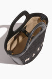 Marni Top Handle Bags Tropicalia Micro Bag in Black Marni Tropicalia Micro Bag in Black