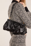 Marni Gathered Clutch in Black