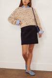 Apiece Apart Marta Mini Skirt in Midnight