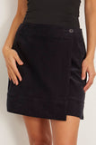 Apiece Apart Marta Mini Skirt in Midnight