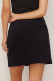 Apiece Apart Marta Mini Skirt in Midnight