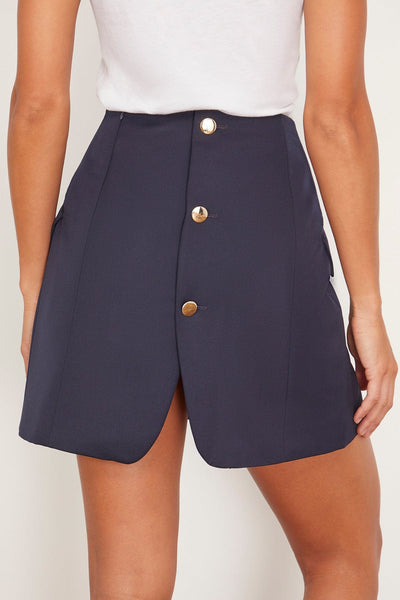 Meryll Rogge Skirts Tailored Blazer Skirt in Navy Meryll Rogge Tailored Blazer Skirt in Navy