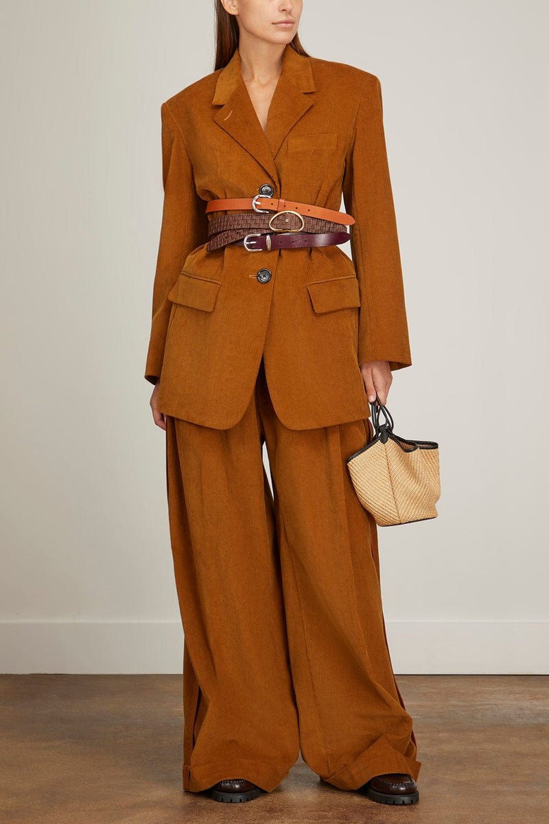 Meryll Rogge Oversized Blazer in Corduroy Camel – Hampden Clothing