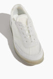 MM6 Maison Margiela Low Top Sneakers Court Sneakers in White Sand MM6 Maison Marigela Court Sneakers in White Sand