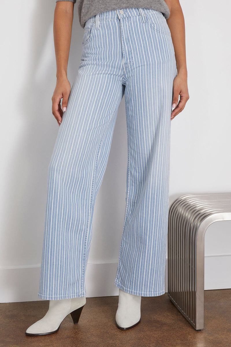 Mother store striped jeans