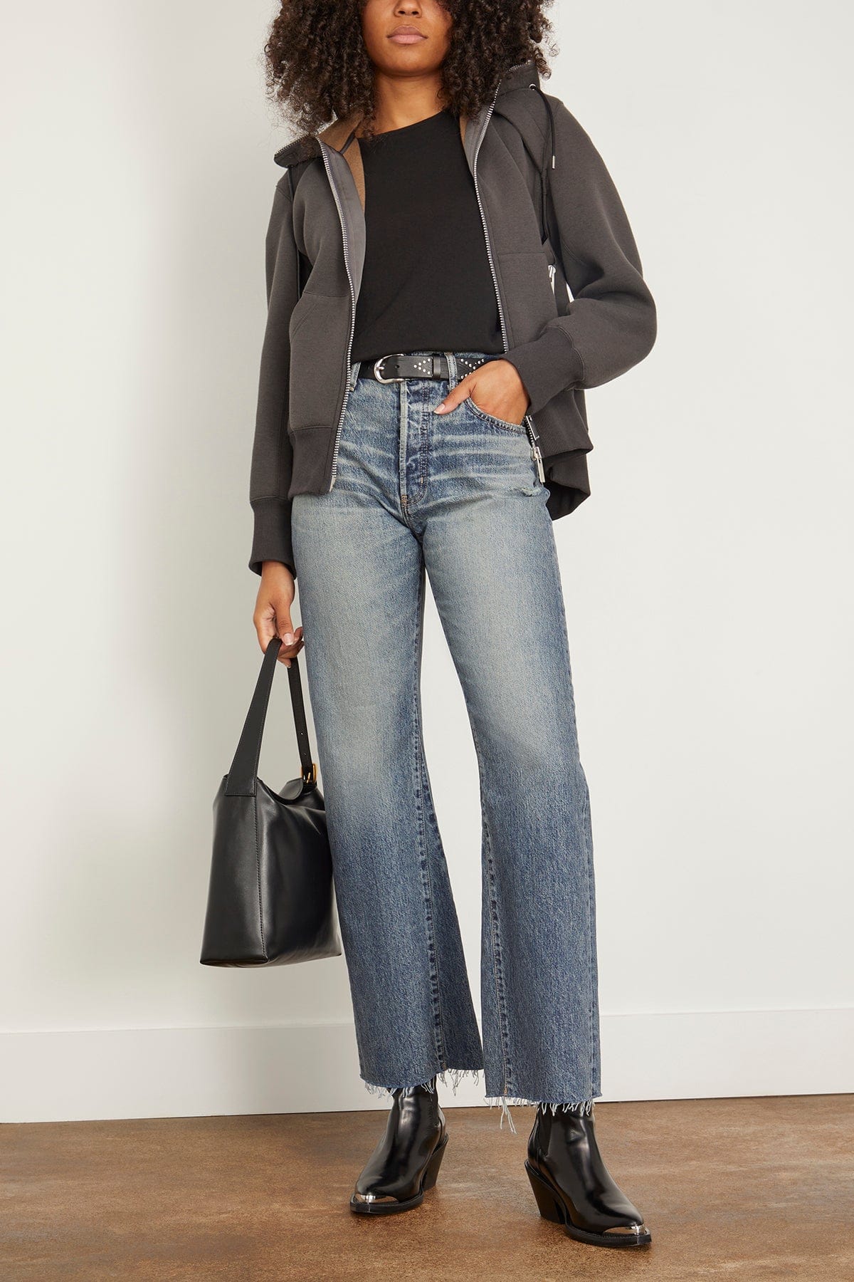 Moussy Jeans MV Torrey Remake Flare Jean in Blue Moussy MV Torrey Remake Flare Jean in Blue