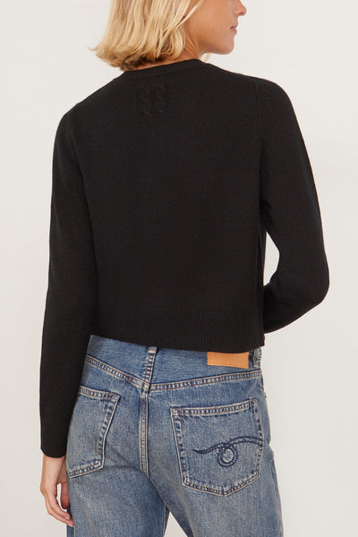 Nili Lotan Sweaters Venus Sweater in Black Nili Lotan Venus Sweater in Black