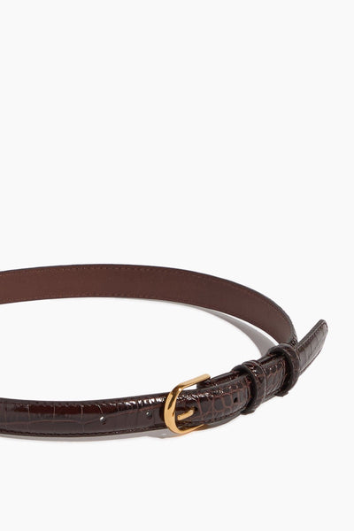 Nili Lotan Belts Jane Belt in Dark Brown Nili Lotan Jane Belt in Dark Brown