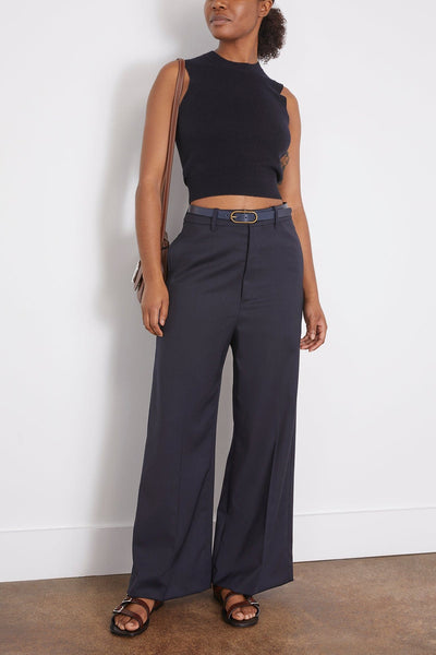 Nili Lotan Pants Emerald Pant in Dark Navy Nili Lotan Emerald Pant in Dark Navy