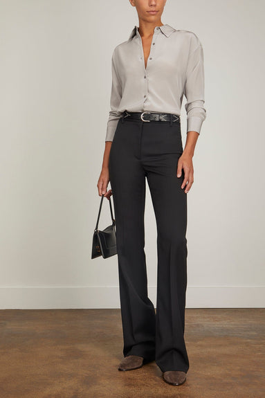 Nili Lotan Tops Julien Shirt in Storm Grey