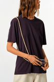 Ossa Shoulder Straps Wood Crossbody in Bone Ossa Wood Crossbody in Bone