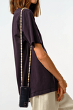 Ossa Shoulder Straps Wood Crossbody in Bone Ossa Wood Crossbody in Bone