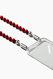 Ossa Shoulder Straps Wood Crossbody in Red Ossa Wood Crossbody in Red