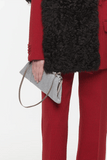 Plan C Small Clutch in Granite Grey Melange