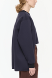 Plan C Sweatshirt in Blue Black